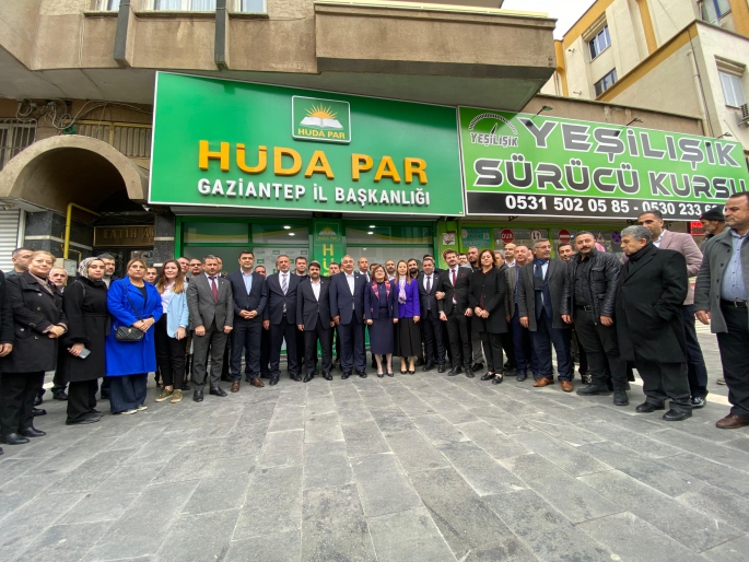 AK parti'den HÜDA PAR'a ziyaret