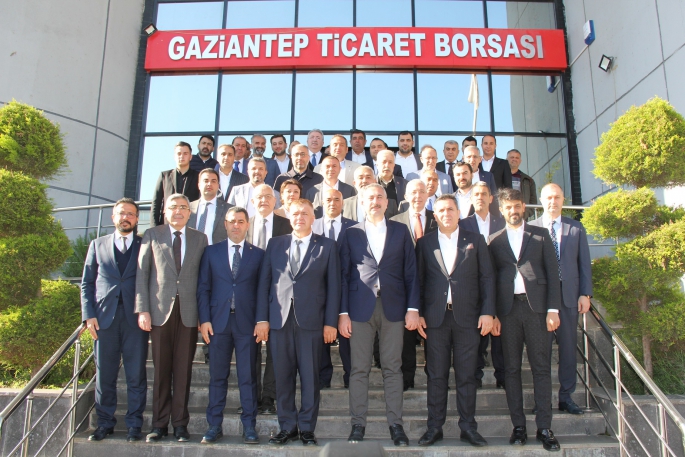 AK PARTİ GAZİANTEP MİLLETVEKİLİ ADAYLARINDAN GTB’YE ZİYARET