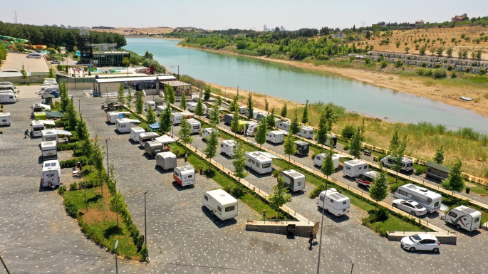 ALLEBEN KARAVAN PARK, 11 AYDA BİN 550 YERLİ VE YABANCI TURİSTİ MİSAFİR ETTİ