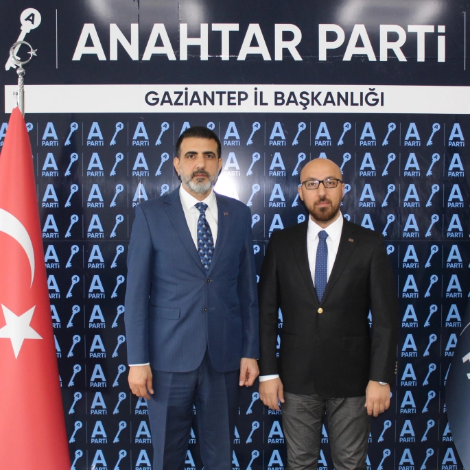 ANAHTAR PARTİSİ ŞEHİTKAMİL İLÇE BAŞKANLIĞINA AYKUT ŞAŞMAZ ATANDI