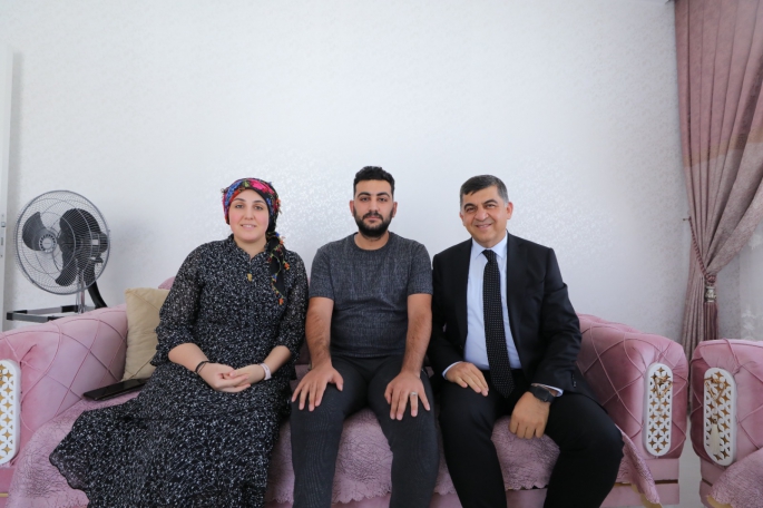 BAŞKAN FADILOĞLU’DAN GAZİLERE ANLAMLI ZİYARET