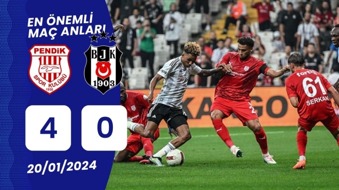 BEŞİKTAŞ DAĞILDI 4-0