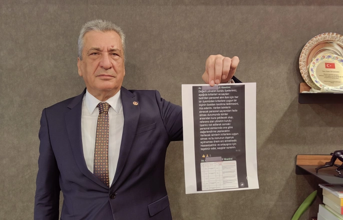 CHP'li Hasan Öztürkmen İşte Rezaletin Belgesi