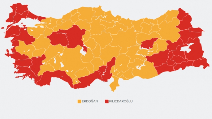 CUMHURBAŞKANI ERDOĞAN'IN REKOR OY ALDIĞI İLLER!