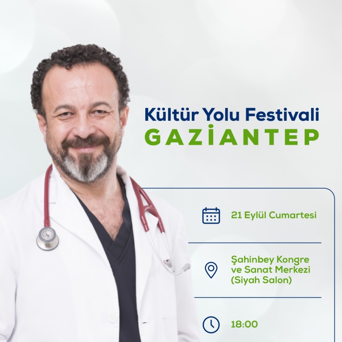 Dr. Ümit Aktaş Kültür Yolu Festivali Kapsamında Gaziantep'te 