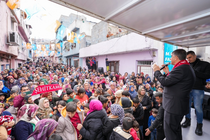 FADILOĞLU: “BELEDİYECİLİK; MİLLETİNİN DERDİYLE DERTLENME İŞİDİR”