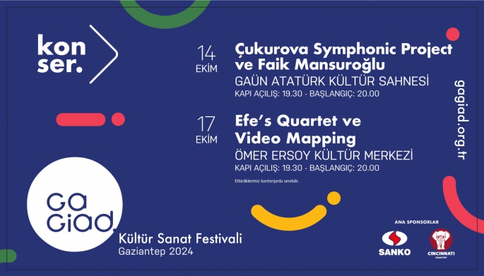 GAGİAD Kültür Sanat Festivali 2024” için Geri Sayım Başladı