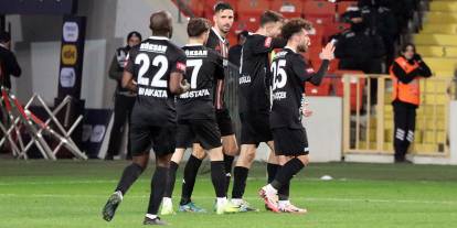 GAZİANTEP FK ORDUSPOR FK'YI RAHAT GEÇTİ