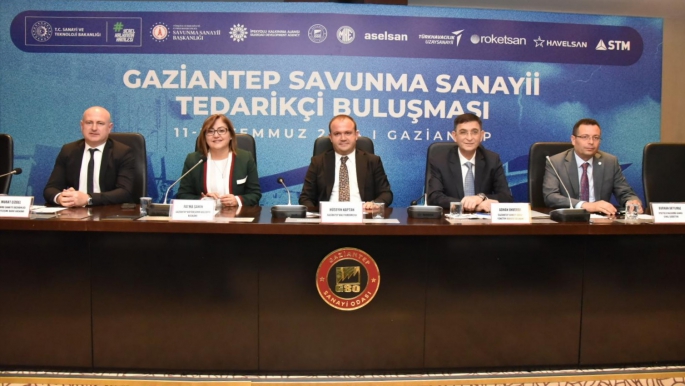 GAZİANTEP’TE SAVUNMA SANAYİSİ İÇİN ÖNEMLİ BULUŞMA