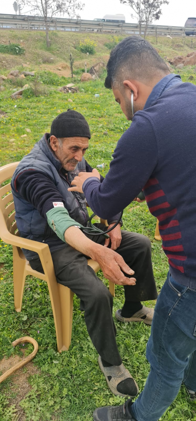 GİBTÜ’nün Sağlık ordusundan depremzedelere sağlık taraması