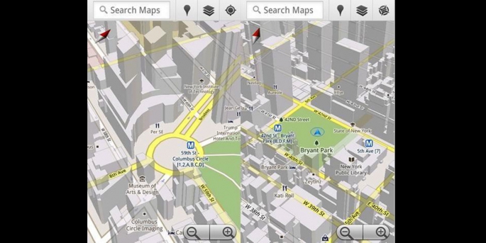 Google Haritalar 3 boyutlu yeni özelliğini duyurdu