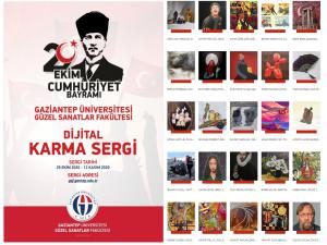 GAÜNDE 29 EKİME ÖZEL DİJİTAL SERGİ