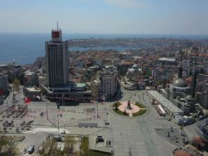 İSTANBUL'DAKİ SAKİNLİK HAVADAN GÖRÜNTÜLENDİ