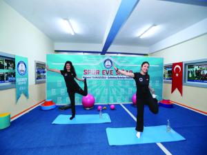 ŞAHİNBEY BELEDİYESİNDEN SPOR EVE SIĞAR PROJESİ