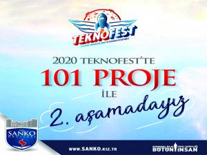 SANKOI 101 PROJEYLE TEKNOFEST 2020DE İKİNCİ AŞAMADA