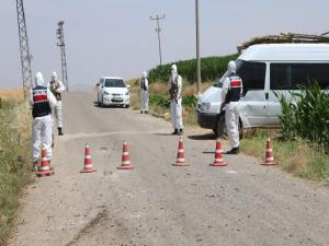 ŞANLIURFA'DA KARANTİNA ŞOKU DEVAM EDİYOR: 206 EV KARANTİNADA