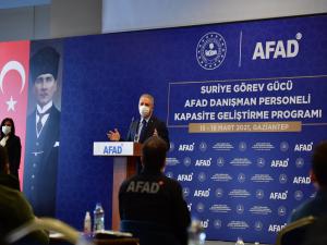 SURİYE GÖREV GÜCÜ AFAD DANIŞMAN PERSONELİ KAPASİTE GELİŞTİRME PROGRAMI GAZİANTEPTE GERÇEKLEŞTİRİLDİ