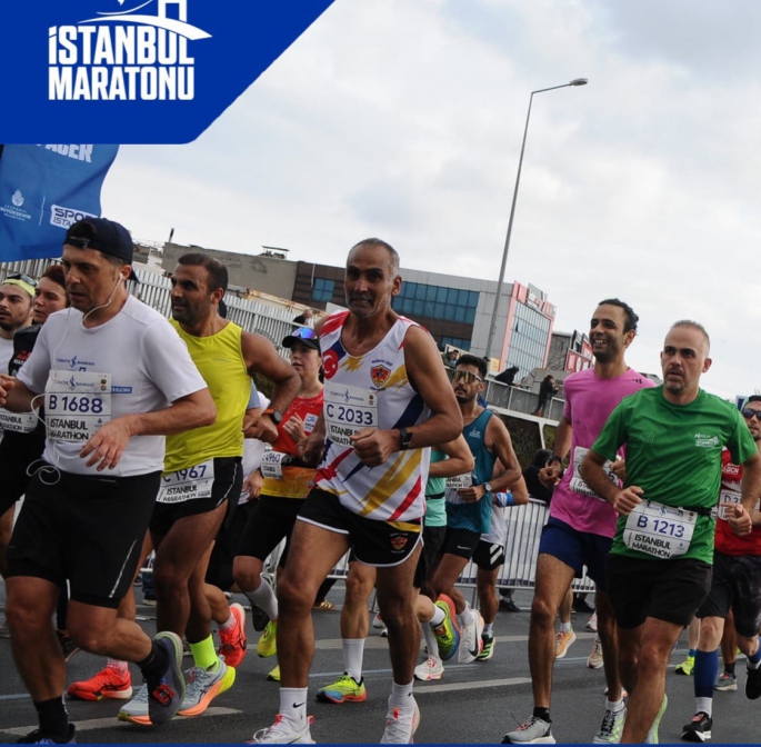 İSTANBUL MARATONUNA DAMGA VURAN GAZİANTEPLİ...