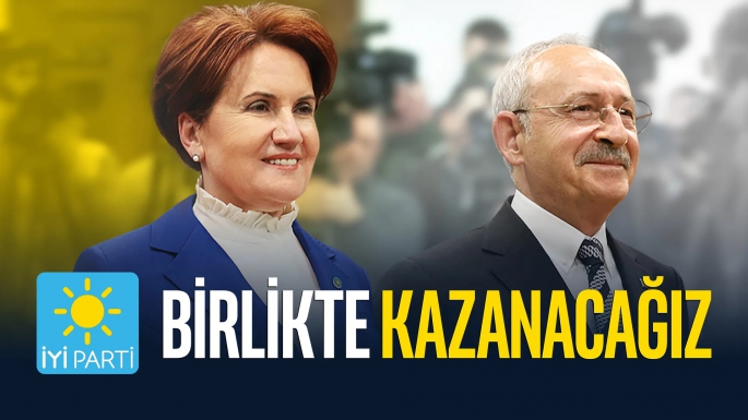 İYİ PARTİ'NİN SEÇİM SLOGANI “TARİH YAZACAĞIZ! BİRLİKTE KAZANACAĞIZ! ”  