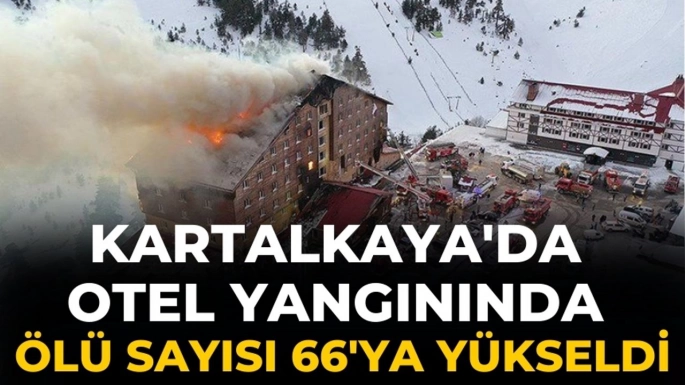 Kartalkaya'da otel yangını yüreğimizi dağladı