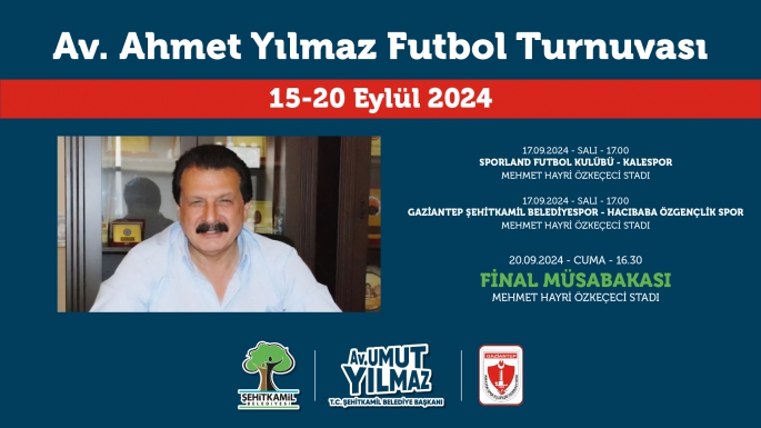 MERHUM AV. AHMET YILMAZ ADINA ANLAMLI FUTBOL TURNUVASI