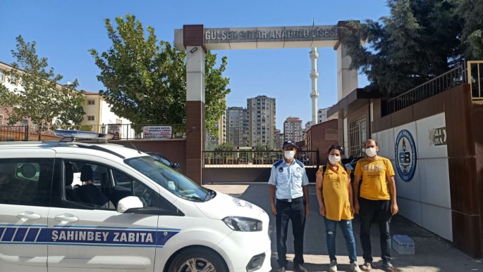 ÖĞRENCİLERİN İMDADINA ŞAHİNBEY ZABITA YETİŞT