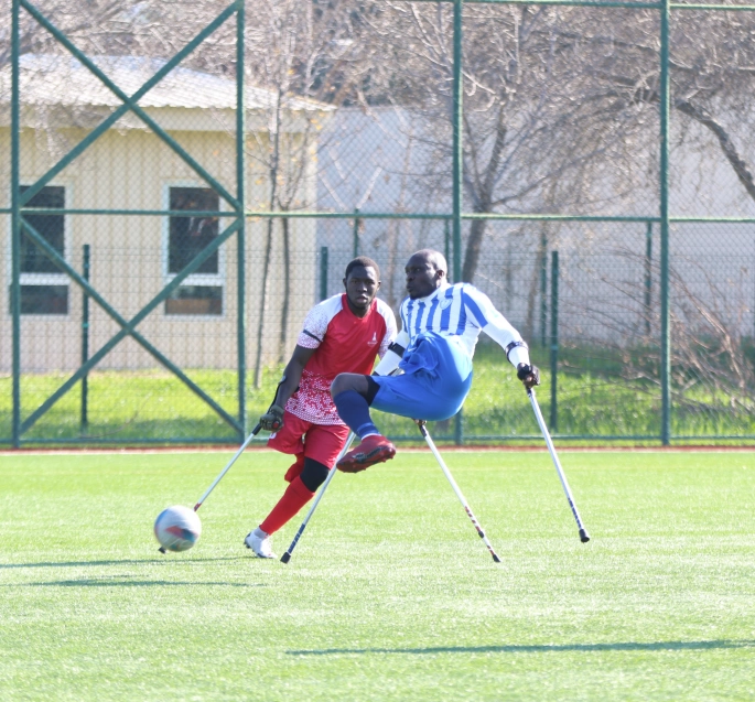 ŞAHİNBEY AMPUTE TEK GOLLE KAZANDI 1-0