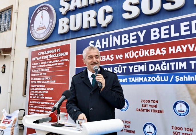 ŞAHİNBEY'İN YEM DESTEĞİ HIZ KESMİYOR