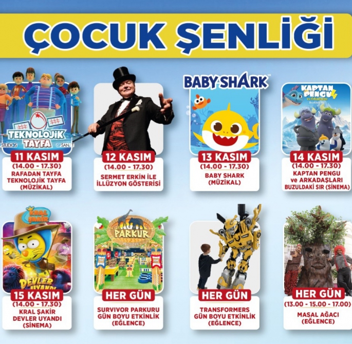 TAHMAZOĞLU’NDAN ÇOCUK ŞENLİĞİNE DAVET   