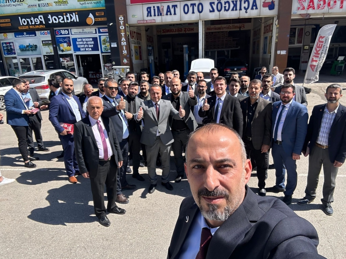 YENİDEN REFAH PARTİSİ ADAYLARI ESNAFLA BULUŞTU!