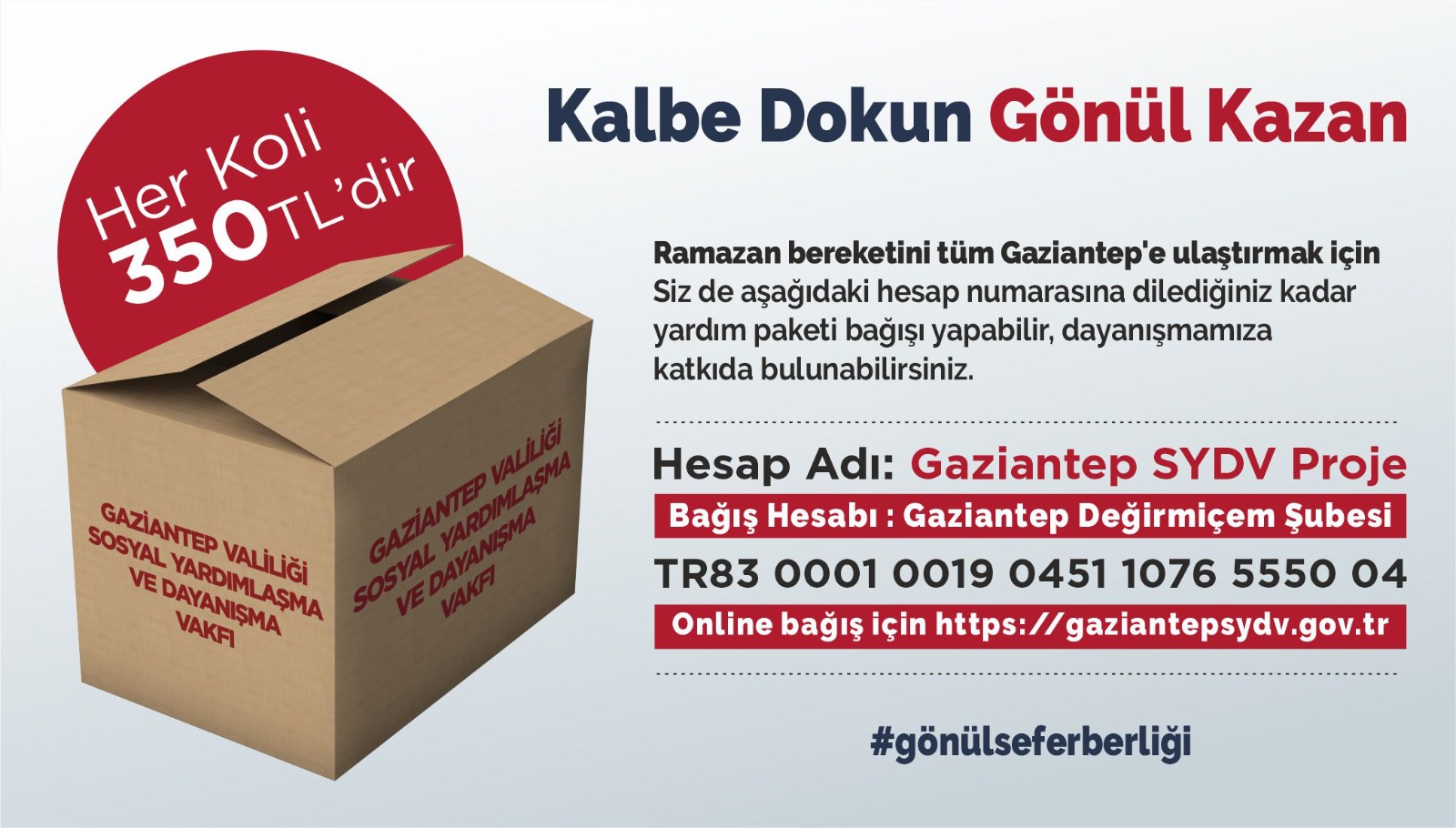 Gönül Seferberliği Yardım Kampanyası Başladı